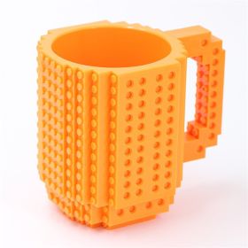 Block Design Gift Cup Holder (Option: Orange2pcs)
