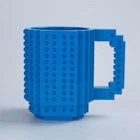 Block Design Gift Cup Holder (Option: Blue2pcs)
